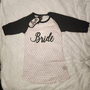 Just Love "Bride" Sleep Shirt- New With Tags